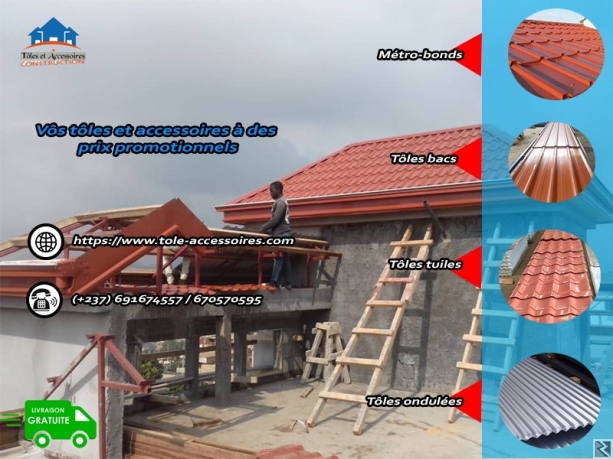 Main image of Charpente tole et accessoires