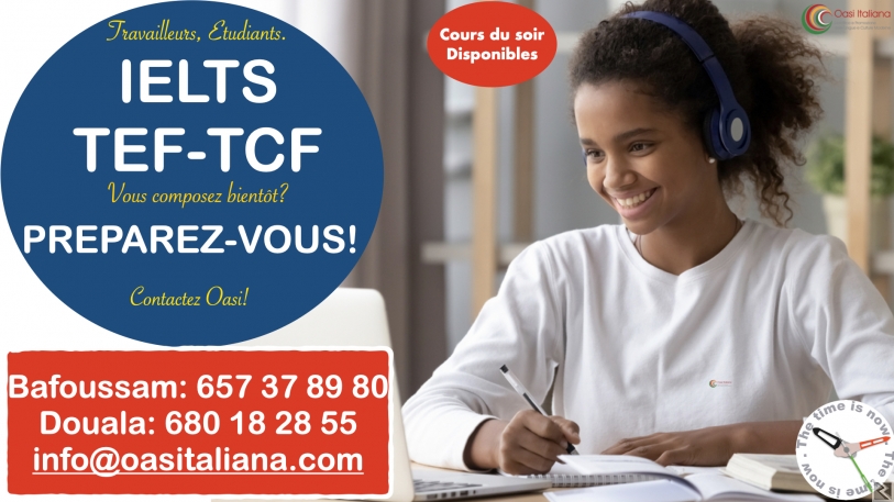 Image principale de PREPARATION AUX IELTS TEF TCF