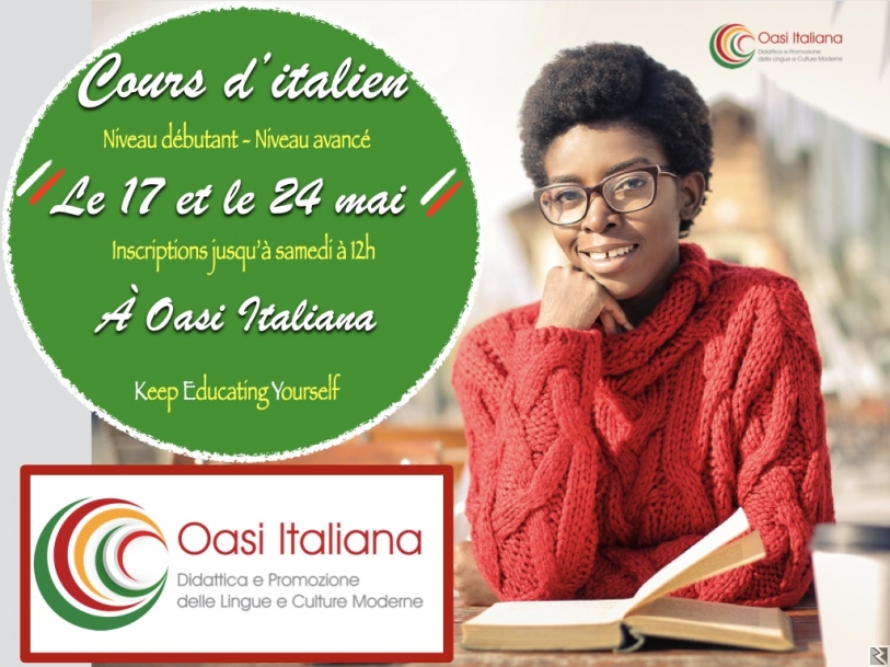Image principale de COURS ITALIEN NIVEAU DEBUTANT ET NIVEAU AVANCE