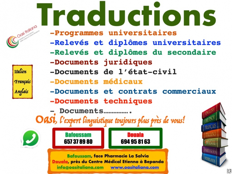Main image of TRADUCTION A OASI