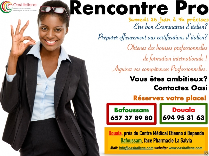 Main image of RENCONTRE PRO A OASI