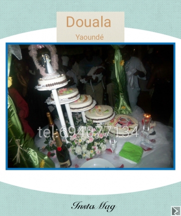 Image principale de gà¢teaux de mariage anniversaire