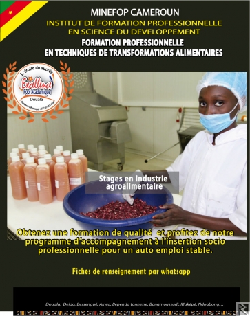 Main image of TECHNICIEN EN TRANSFORMATION AGRO ALIMENTAIRE