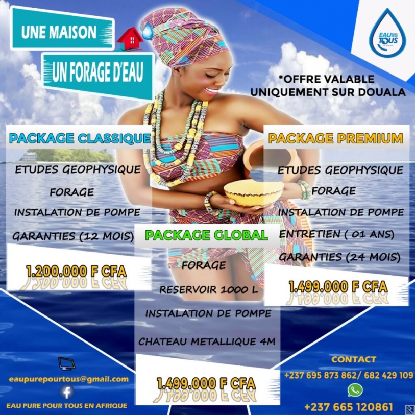 Image principale de EAU PURE POUR TOUS EN AFRIQUE