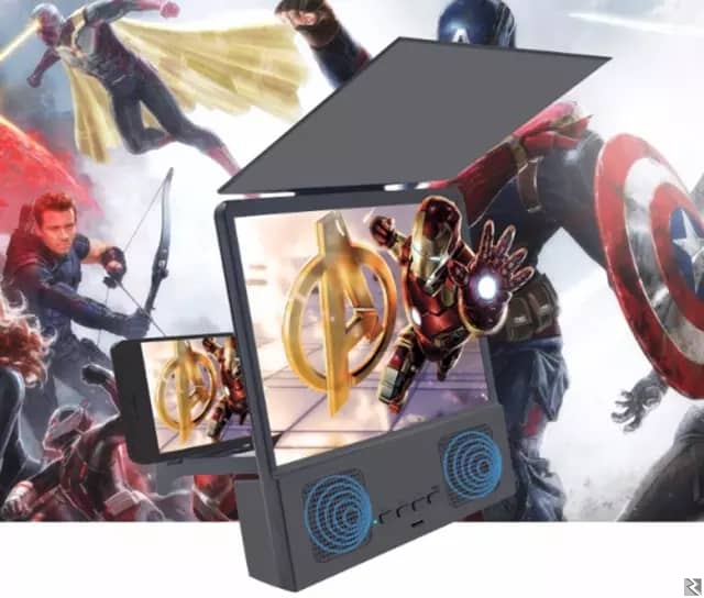 Main image of AMPLIFICATEUR D'ECRAN MOBILE AVEC HAUT PARLEUR ET