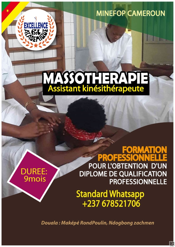 Main image of ASSISTANT MASSOTHÉRAPIE KINÉSITHÉRAPIE