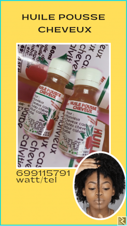 Image principale de Huile pousse cheveux