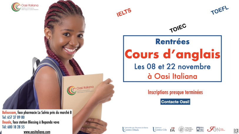 Main image of COURS ANGLAIS A OASI