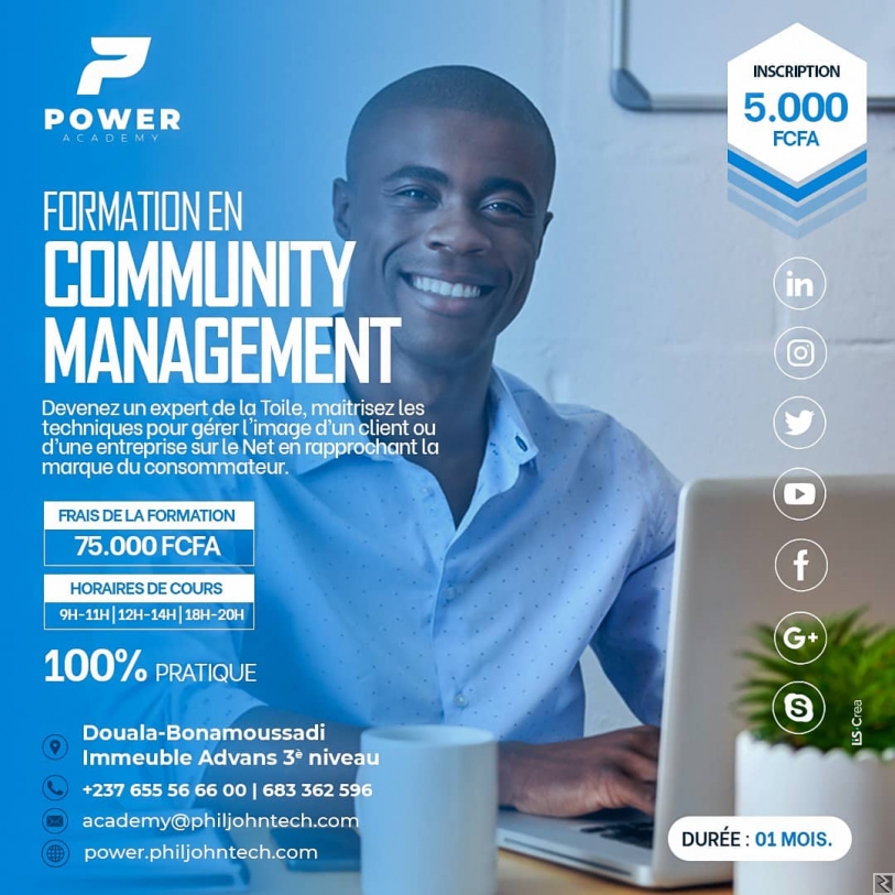 Main image of FORMATION EN COMMUNITY MANAGEMENT A POWER ACADEMY