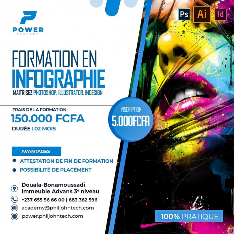 Main image of FORMATION PRATIQUE  EN INFOGRAPHIE A POWER ACADEMY