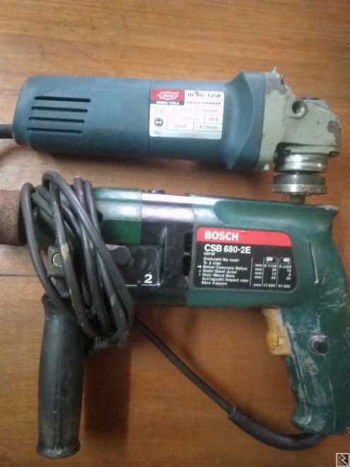 Image principale de Appareils electroportatifs perceuse rotative et ma