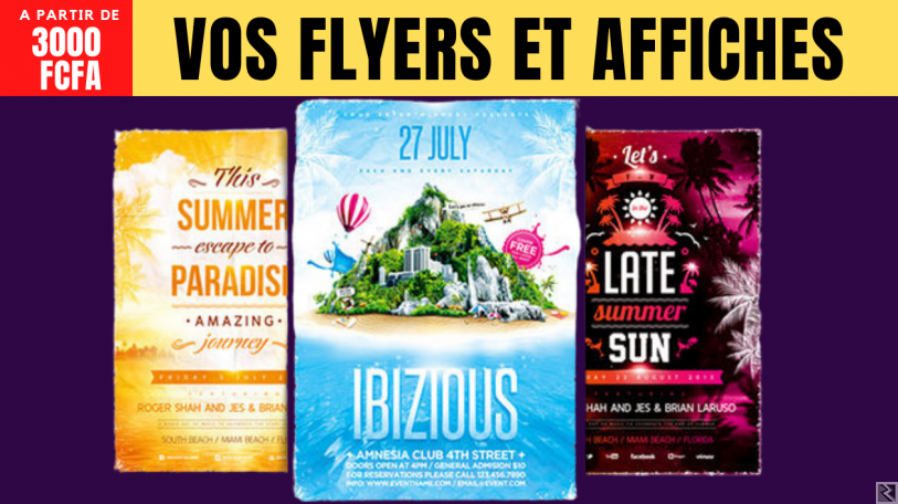 Image principale de Création de flyers professionels pour business
