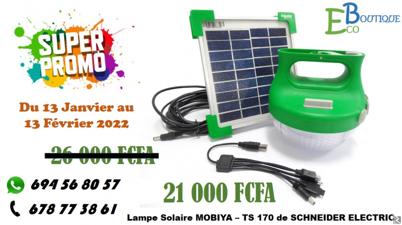 Main image of Lampe Solaire Mobiya de Schneider Electric