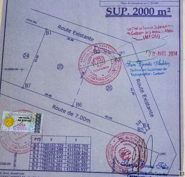 Image principale de TERRAIN TITRÉ à€ VENDRE