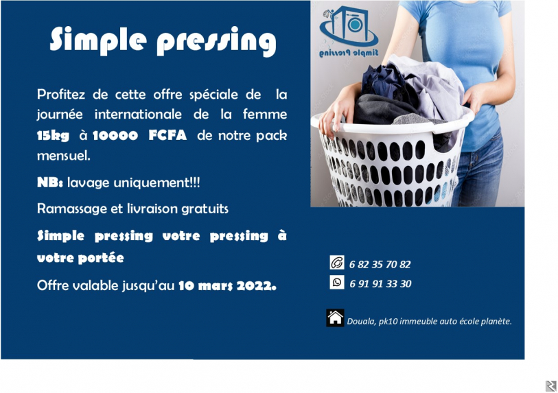 Main image of PROMO SPECIALE JOURNEE INTERNATIONALE DE LA FEMME