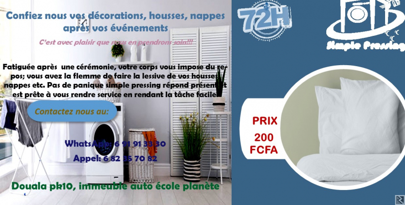 Main image of confiez nous vos décorations housses nappes