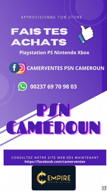 Main image of Code PSN pour playstation Store chez CHREOL EMPIRE