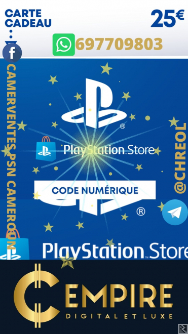 Image principale de CODE PSN NETFLIX GOOGLEPLAY APPLE STORE