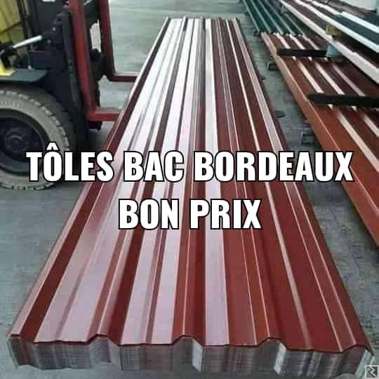 Image principale de vente des tôles et des accessoires