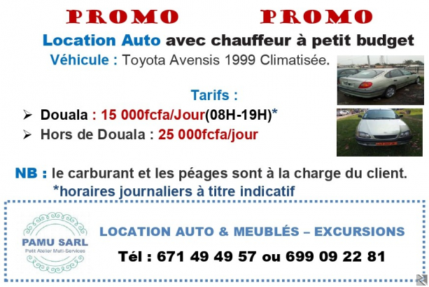 Main image of Location Auto avec chauffeur à  petit budget