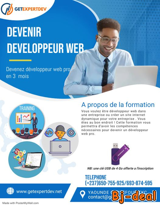 Main image of FORMATION DEVENIR DEVELOPPEUR WEB