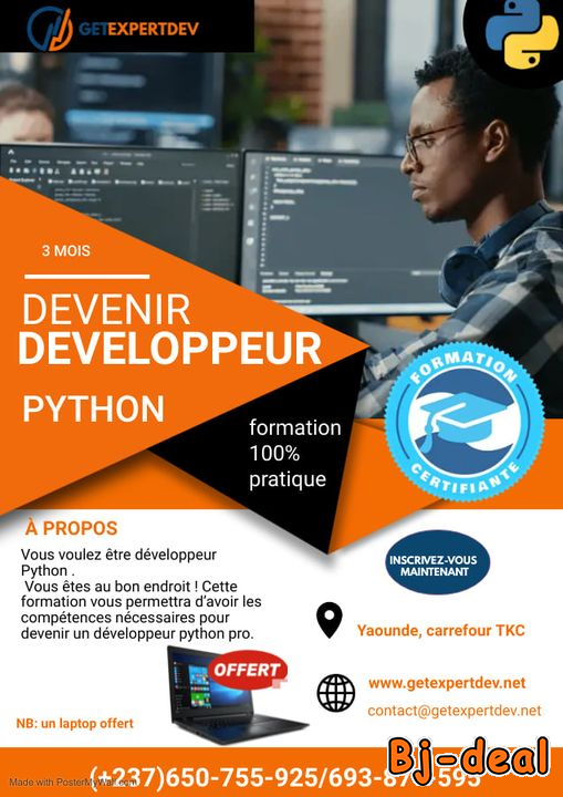 Main image of PROMOTION FORMATION DEVENIR DEVELOPPEMENT PYTHON