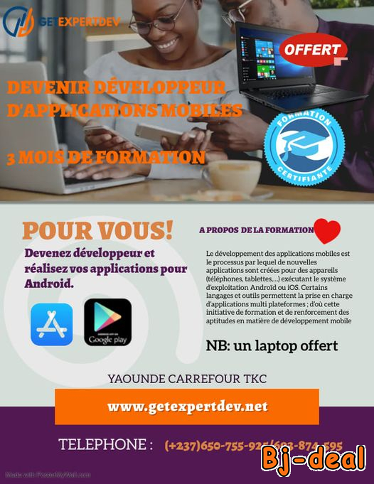 Main image of PROMOTION FORMATION EN DÉVELOPPEMENT MOBILE