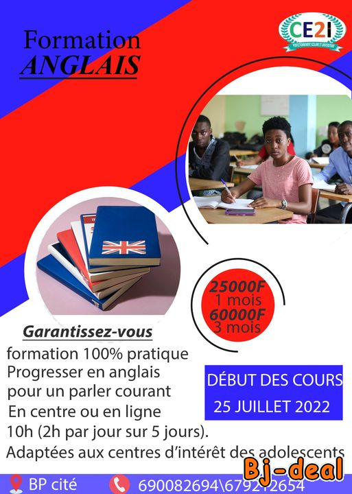 Main image of formation en langue anglaise