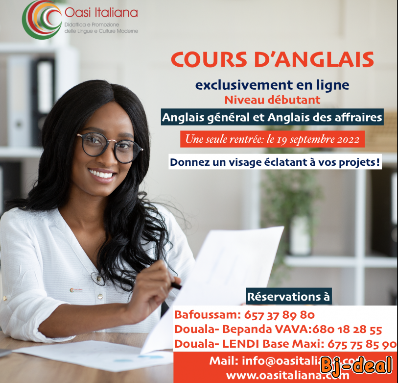 Main image of COURS ANGLAIS EXCLUSIVEMENT EN LIGNE