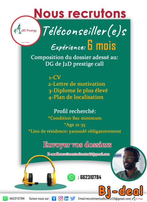 Main image of offre d'emploi agents d'appel