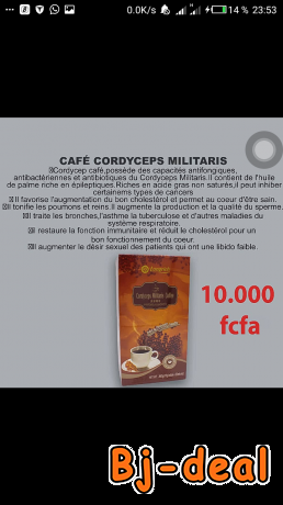 Main image of Café Cordyceps militaris Longrich