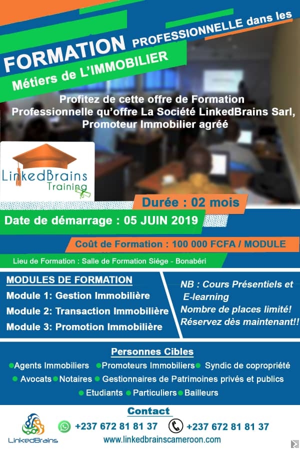 Main image of FORMATION PROFESSIONNELLE ET PRATIQUE DANS LES MÉTIERS DE L'IMMOBILIER