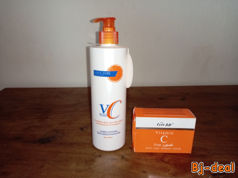 Image principale de Lait de toilette savon Love Jojo a la vitamine C