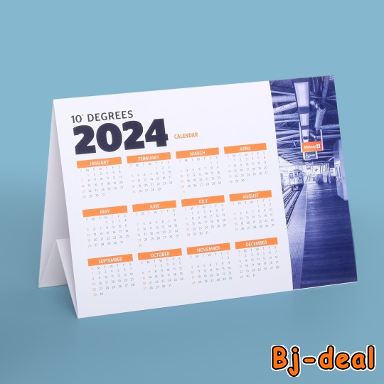 Image principale de 100 Calendriers de table A5 sur du 350g