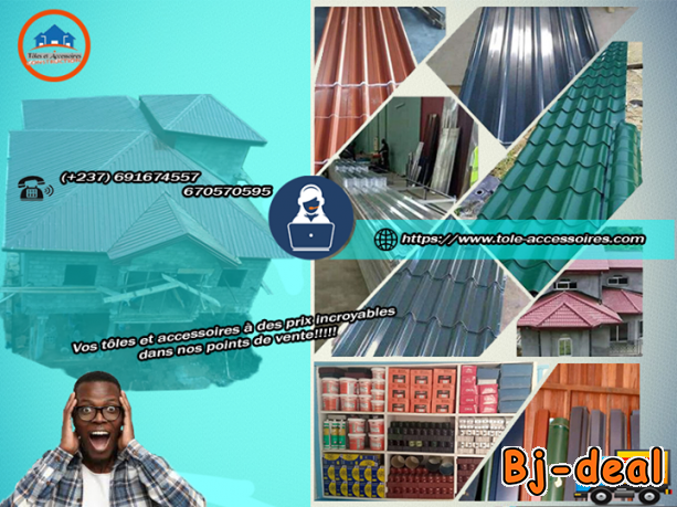 Image principale de vente des tôles et des accessoires