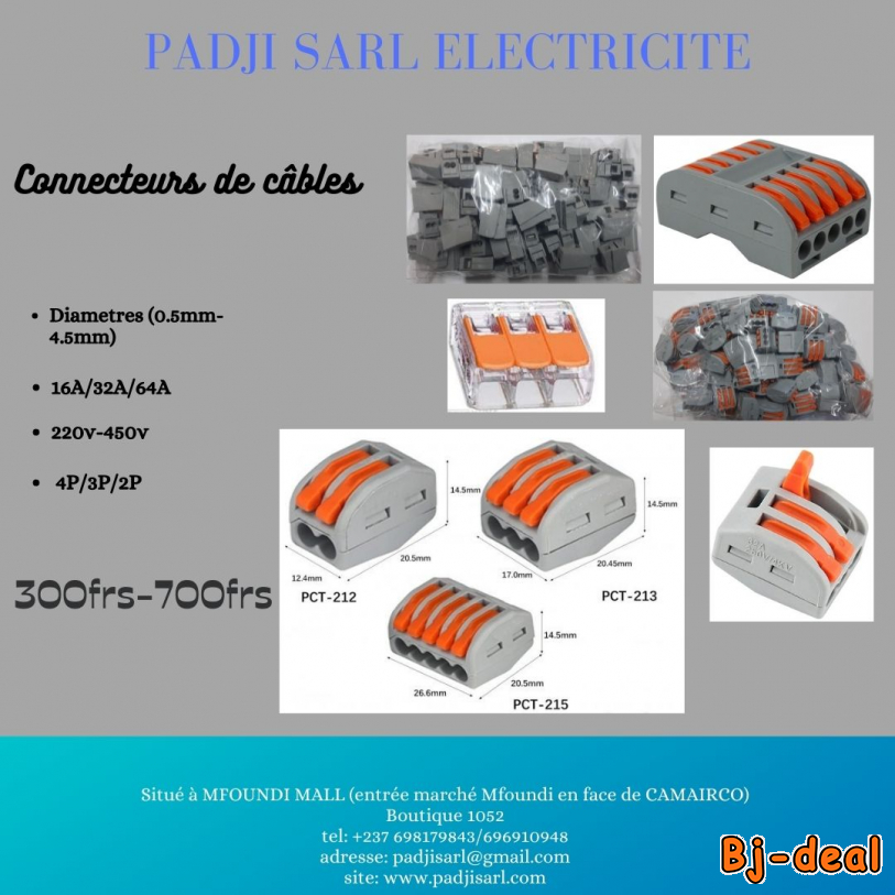 Main image of connecteurs de cables