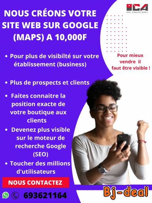 Image principale de NOUS CRÉONS VOTRE SITE WEB SUR GOOGLE MAPS