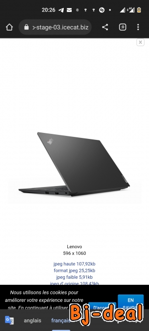 Main image of SUPER PROMO LAPTOP LENOVO CORE I5 USA NEUF CARTON