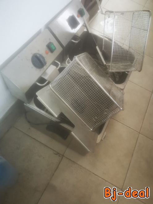 Main image of Friteuse Professionnelle Avec 2 Bac De 10litres