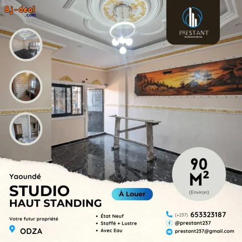 Main image — Magnifique Studio Haut Standing Neuf à louer à Odza