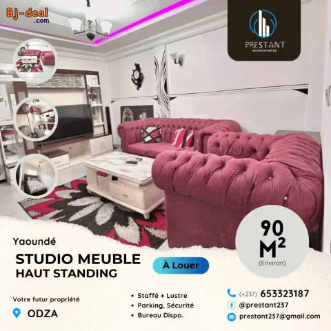 Main image — Magnifique Studio Meublé Haut Standing à louer à Odza