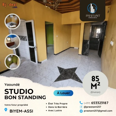 Main image — Magnifique Studio Bon Standing à louer à Biyem-Assi en Route