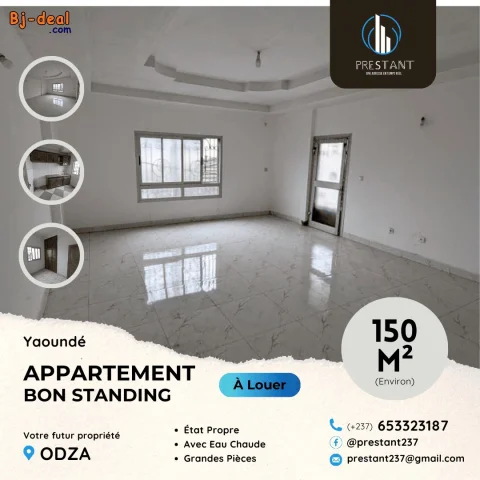 Main image — Magnifique Appartement Bon Standing Propre à louer à Odza