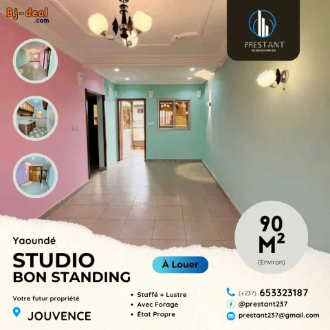 Main image — Joli Studio Bon Standing à louer à Biyem-Assi