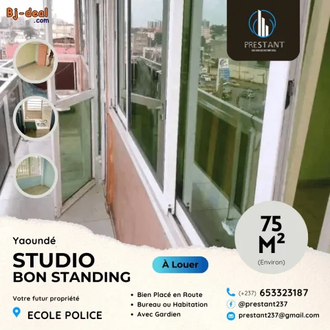 Main image — Joli Studio Bon Standing à louer Ecole de Police
