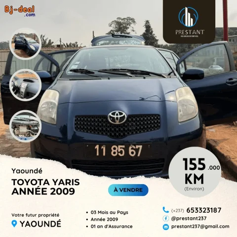 Image principale — Jolie Yaris Vitz Année 2009 Occasion d Allemagne à vendre à Yaoundé
