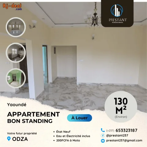 Image principale — Joli Appartement Bon Standing Neuf à louer à Odza