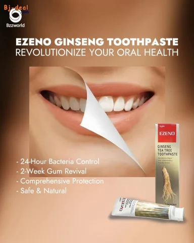 Image principale — DENTIFRICE EZENO AUX GINSENG ET A L ABRE A THÉ