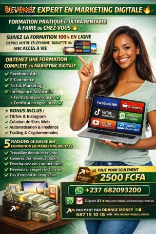 Image principale — Formation complète en marketing digitale