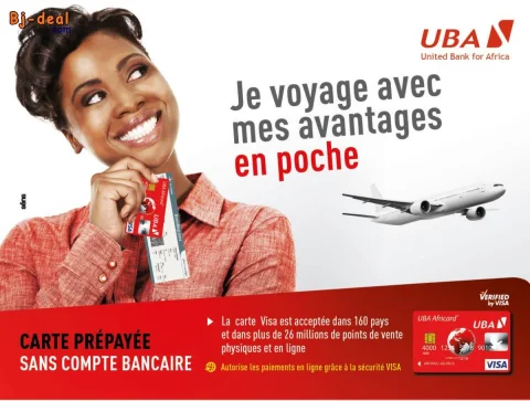 Image principale — ACHÈTE ET RECHARGE TA CARTE PRÉPAYÉE UBA CAMEROUN chez CHREOL EMPIRE